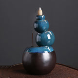 Maxbell Backflow Incense Burner Waterfall Incense Holder for Yoga Indoor Desktop