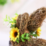 Maxbell Easter Rabbit Statue Decorative Art Crafts Ornament for Cafe Festivals Desk