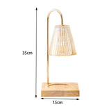 Maxbell Wax Melting Burner Flameless Night Light Decoration Candle Warmer Lamp