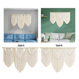 Maxbell Large Macrame Tassel Tapestry Dorm Room Wedding Backdrop Background Style A