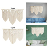 Maxbell Large Macrame Tassel Tapestry Dorm Room Wedding Backdrop Background Style A