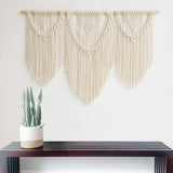 Maxbell Large Macrame Tassel Tapestry Dorm Room Wedding Backdrop Background Style A