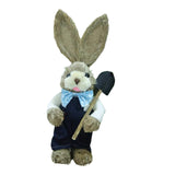 Maxbell Cartoon Standing Easter Bunny Figurine Doll Decoration 35cm Tall Stylish Style D