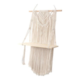 Maxbell Woven Tapestry Tassel Wall Hanging Decoration Birthday Gift Storage Rack
