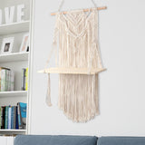 Maxbell Woven Tapestry Tassel Wall Hanging Decoration Birthday Gift Storage Rack
