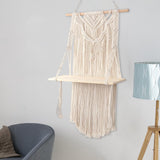 Maxbell Woven Tapestry Tassel Wall Hanging Decoration Birthday Gift Storage Rack