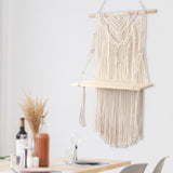 Maxbell Woven Tapestry Tassel Wall Hanging Decoration Birthday Gift Storage Rack