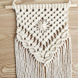 Maxbell Macrame Wall Hanging Bohemian Tapestries 35x60cm Ornaments Braided Elegant Style A