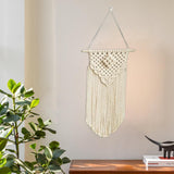 Maxbell Macrame Wall Hanging Bohemian Tapestries 35x60cm Ornaments Braided Elegant Style B