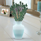 Maxbell Eucalyptus Lavender Flowers Bundle Plant for Office Decorations Dining Room