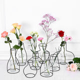Maxbell Flower Shelf Centerpieces Floral Arrangement Display Flower Racks for Decor style D