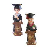 Maxbell Small doll Statue Figurine Tabletop Sculpture for Office Window Bedroom male