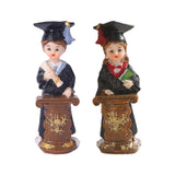 Maxbell Small doll Statue Figurine Tabletop Sculpture for Office Window Bedroom male