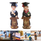 Maxbell Small doll Statue Figurine Tabletop Sculpture for Office Window Bedroom male