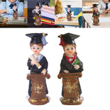 Maxbell Small doll Statue Figurine Tabletop Sculpture for Office Window Bedroom male