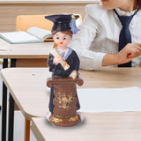 Maxbell Small doll Statue Figurine Tabletop Sculpture for Office Window Bedroom male