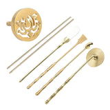 Maxbell Set of 6 Incense Making Professional Censer Tool Set for Party Gift Holidays