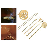 Maxbell Set of 6 Incense Making Professional Censer Tool Set for Party Gift Holidays