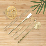 Maxbell Set of 6 Incense Making Professional Censer Tool Set for Party Gift Holidays