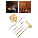 Maxbell Set of 6 Incense Making Professional Censer Tool Set for Party Gift Holidays