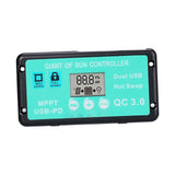 Maxbell PWM Solar Charge Controller Camping Outdoor Activities with LCD Display