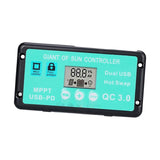 Maxbell PWM Solar Charge Controller Camping Outdoor Activities with LCD Display