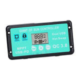 Maxbell PWM Solar Charge Controller Camping Outdoor Activities with LCD Display