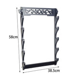 Maxbell Holder Stand Wall Mount Frame Rack Samurai Horizontal Display 5 Tier