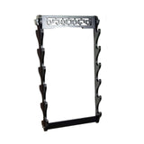 Maxbell Holder Stand Wall Mount Frame Rack Samurai Horizontal Display 6 Tier