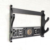Maxbell Sword Holder Stand Wall Mount Living Room Wakizashi Display Hanger Hook 2 Tier 37x9.5x30cm