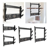 Maxbell Density Board Display Stand Wall Mounted Bracket Horizontal Storage Rack 1 Tier