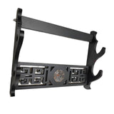 Maxbell Density Board Display Stand Wall Mounted Bracket Horizontal Storage Rack 2 Tiers