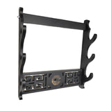 Maxbell Density Board Display Stand Wall Mounted Bracket Horizontal Storage Rack 3 Tiers