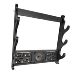 Maxbell Density Board Display Stand Wall Mounted Bracket Horizontal Storage Rack 3 Tiers