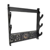 Maxbell Density Board Display Stand Wall Mounted Bracket Horizontal Storage Rack 3 Tiers