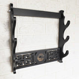 Maxbell Density Board Display Stand Wall Mounted Bracket Horizontal Storage Rack 3 Tiers