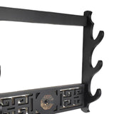 Maxbell Density Board Display Stand Wall Mounted Bracket Horizontal Storage Rack 3 Tiers