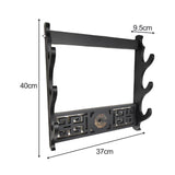 Maxbell Density Board Display Stand Wall Mounted Bracket Horizontal Storage Rack 3 Tiers