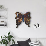 Maxbell Modern Outdoor Butterfly Wall Sculptures for Home Living Room Decoration L