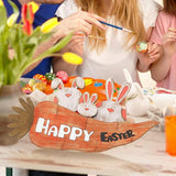 Maxbell Happy Easter Hanging Sign Festival for Indoor Outdoor Decoration Easter Gift