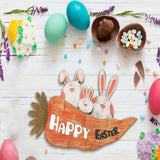 Maxbell Happy Easter Hanging Sign Festival for Indoor Outdoor Decoration Easter Gift
