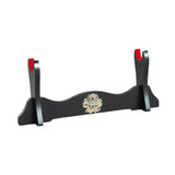 Maxbell Samurai Sword Stand Horizontal Bracket Display for Wakizashi Flute Dojo 1 Layer