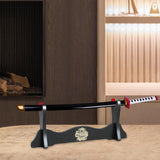 Maxbell Samurai Sword Stand Horizontal Bracket Display for Wakizashi Flute Dojo 1 Layer