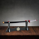 Maxbell Samurai Sword Stand Horizontal Bracket Display for Wakizashi Flute Dojo 1 Layer