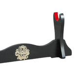 Maxbell Samurai Sword Stand Horizontal Bracket Display for Wakizashi Flute Dojo 1 Layer