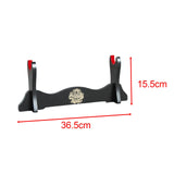 Maxbell Samurai Sword Stand Horizontal Bracket Display for Wakizashi Flute Dojo 1 Layer