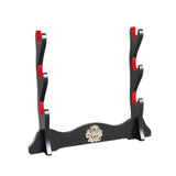 Maxbell Samurai Sword Stand Horizontal Bracket Display for Wakizashi Flute Dojo 3 Layers