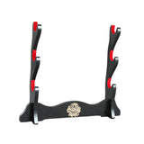 Maxbell Samurai Sword Stand Horizontal Bracket Display for Wakizashi Flute Dojo 3 Layers