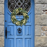 Maxbell 50cm Artificial Eucalyptus Wreath Garland for Party Supplies Easter Indoor