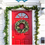 Maxbell 50cm Artificial Eucalyptus Wreath Garland for Party Supplies Easter Indoor